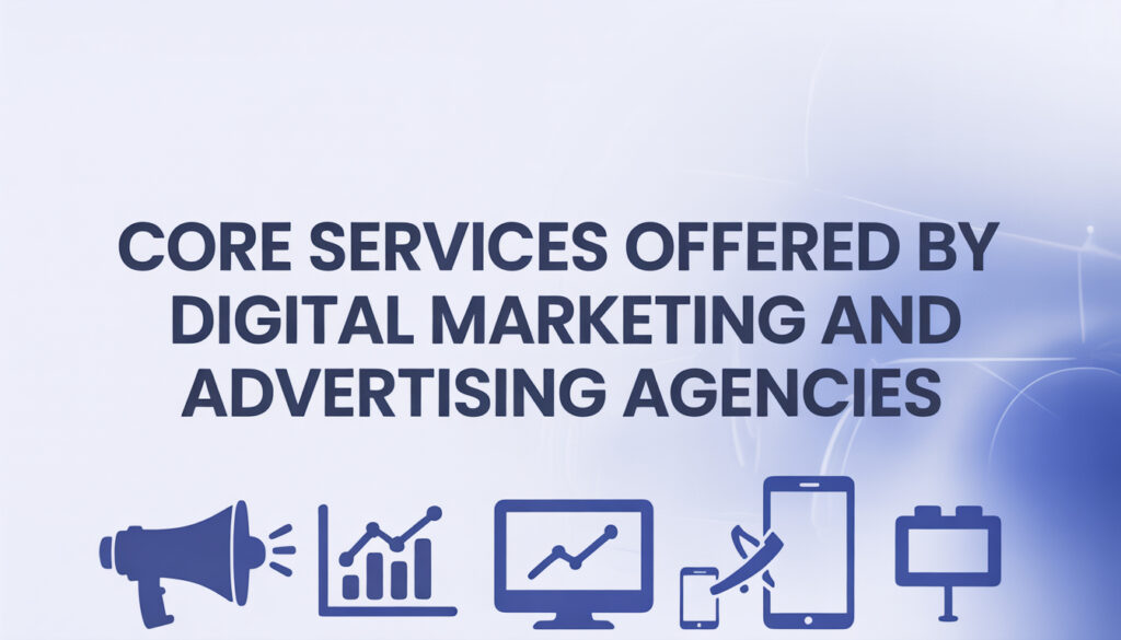 Core Services Offered by Digital Marketing and Advertising Agencies