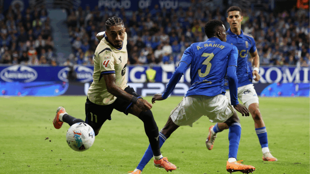 Real Oviedo vs. Barcelona match