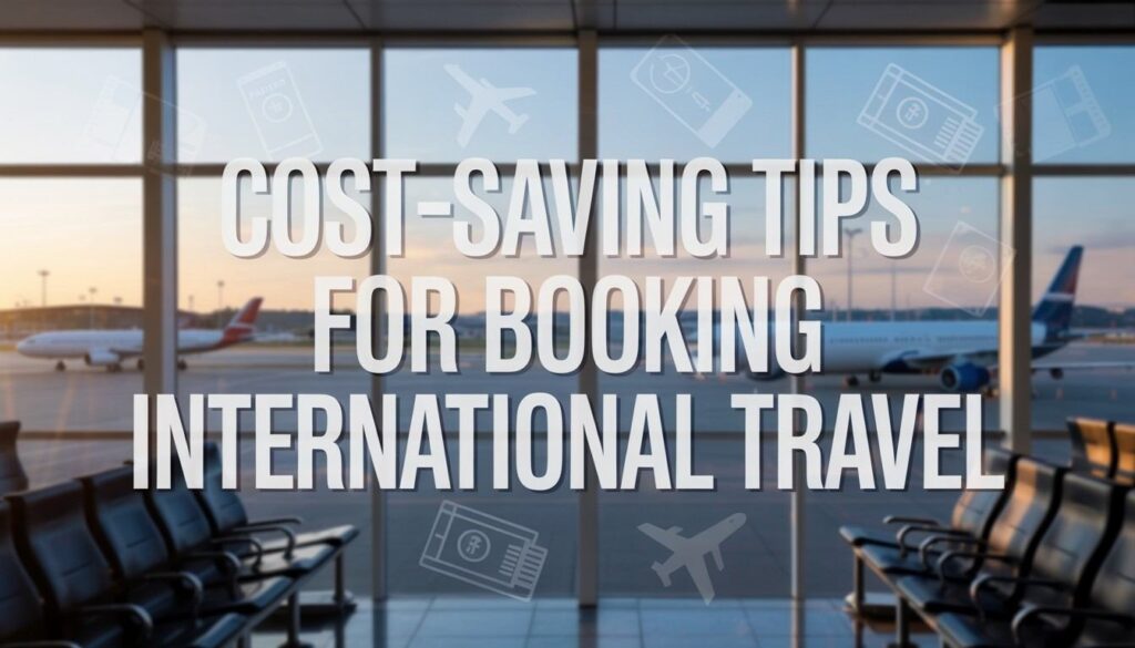 Cost-Saving Tips for Booking International Travel