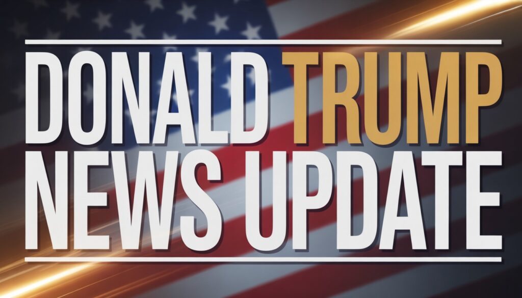 Donald Trump News Update