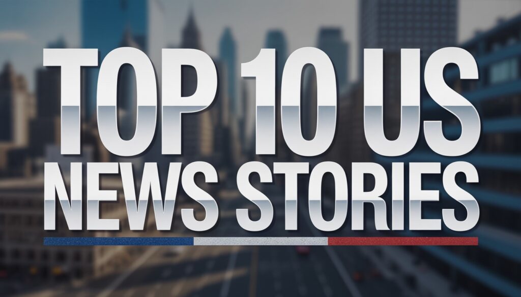 Top 10 US News Stories